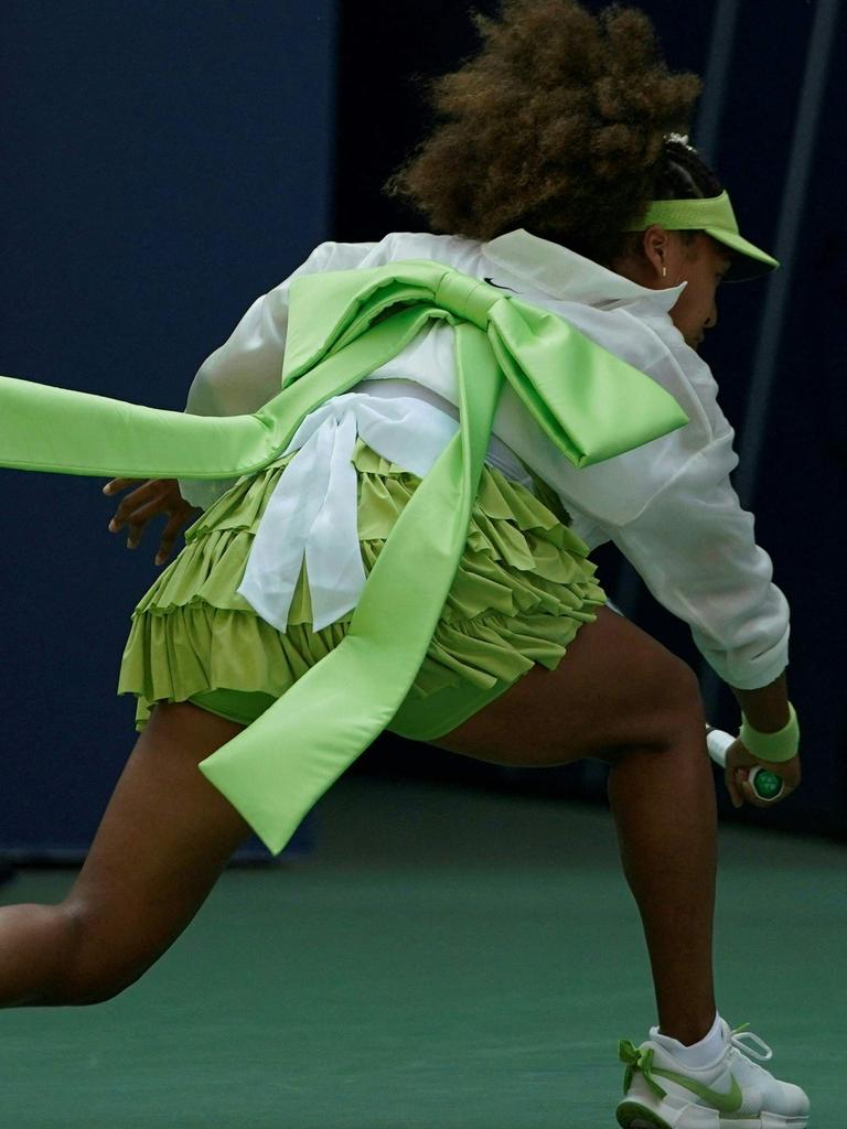 The outfit was created by Nike. Picture: Timothy A. Clary / AFP