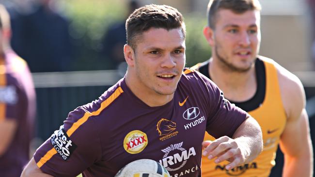 James Roberts at Broncos training.