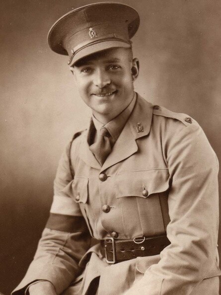 Captain Lionel Matthews during the war.