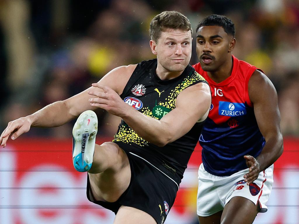 Hopper is used to seeing a rather young group at training, having started at GWS in its infancy. Picture: Michael Willson/AFL Photos via Getty Images