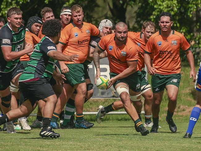 Surfers Paradise Dolphins host Queensland Premier Rugby club Sunnybank at Broadbeach Waters. Picture:Glenn Campbell