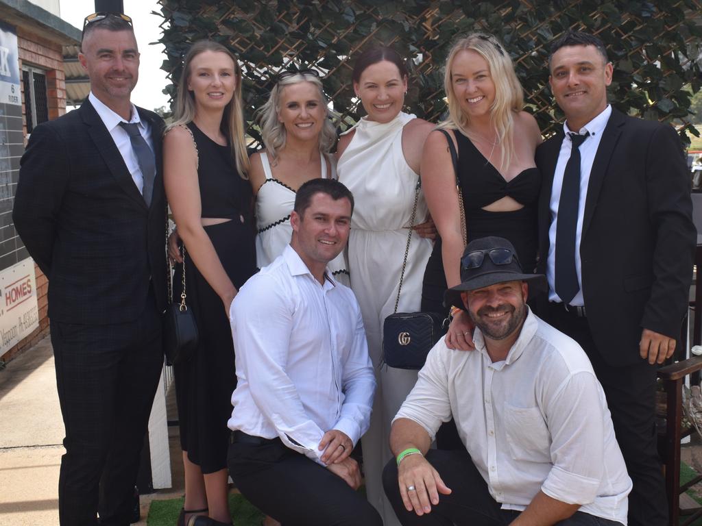 Patrons at the Yeppoon Turf Club's Derby Day races at Keppel Park Racecourse on November 2, 2024.