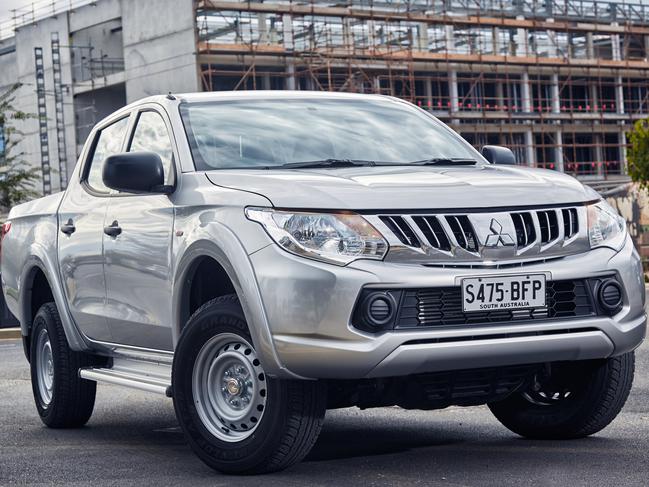 Kennedy was driving a Mitsubishi Triton (not the one pictured) at the time of the crash. 