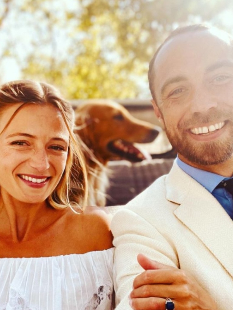 James with his wife, Alizee Thevenet. Picture: James Middleton/Instagram.