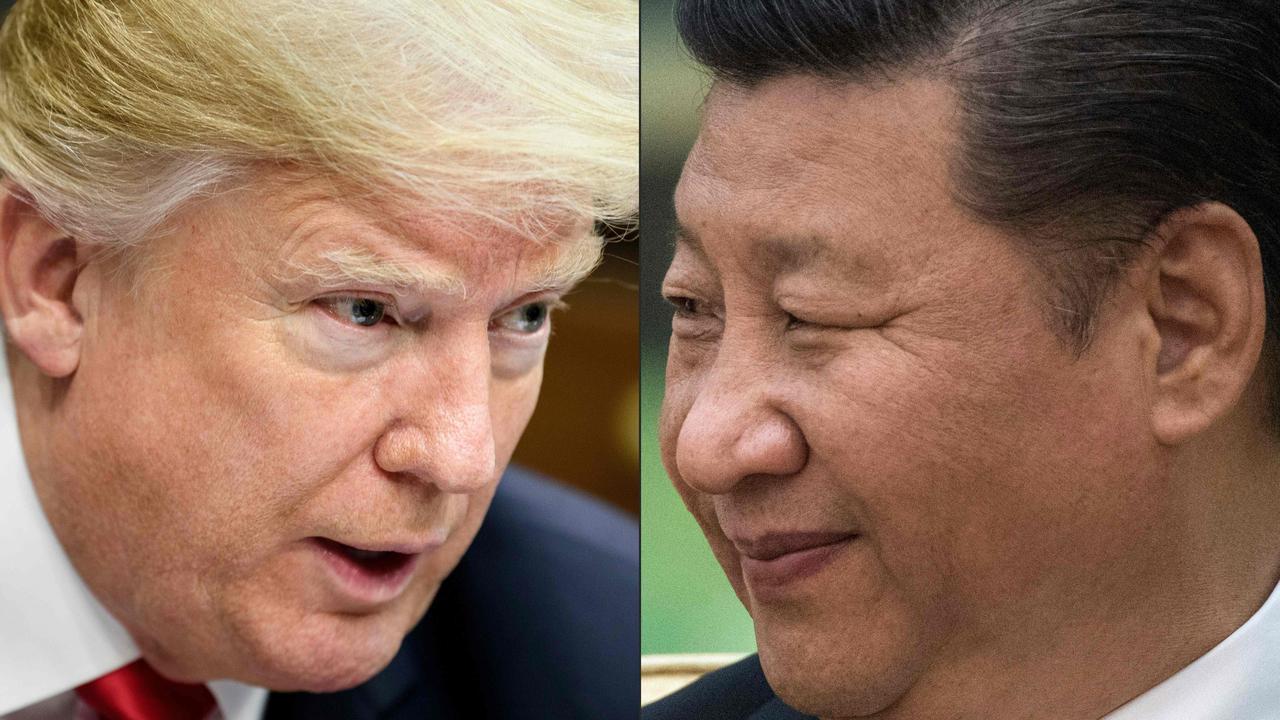 The latest speeches from President Donald Trump and President Xi Jinping are stark reminders that conflict could be imminent. Picture: Brendan Smialowski and Fred Dufour/AFP