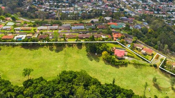 A block of land in Lismore backing onto the Wilson Nature Reserve could be subdivided to make way for new homes. But  residents have opposed the move, saying the project would be âenvironmentally destructiveâ. Picture: Realestate.com