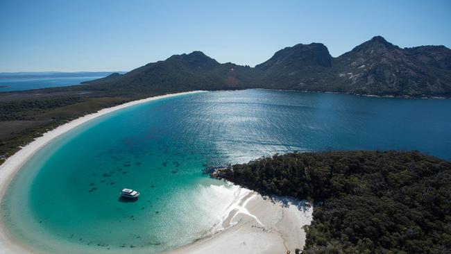 The exquisite beauty of Wineglass Bay is a popular attraction for visitors to the state.