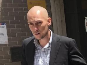 Christopher Laubhan, 30, has been convicted of high range drink driving after he crashed through a church fence in Oatley in November 2020. Picture: Eliza Barr