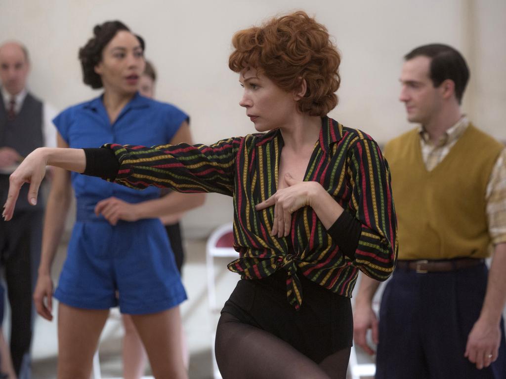 Michelle Williams as Gwen Verdon in a scene from Fosse/Verdon. Picture: AP