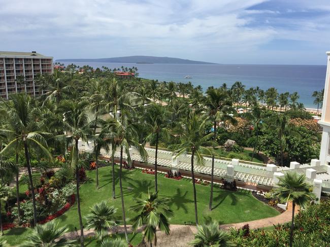 The sprawling Grand Wailea, Maui. Picture: Michael Wayne.