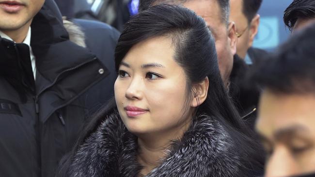 Hyon Song Wol, earlier this year. Picture: AP.