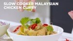 Slow cooker Malaysian chicken curry 