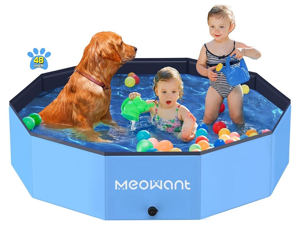 Meowant Foldable Dog Pool. Picture: Amazon Australia.