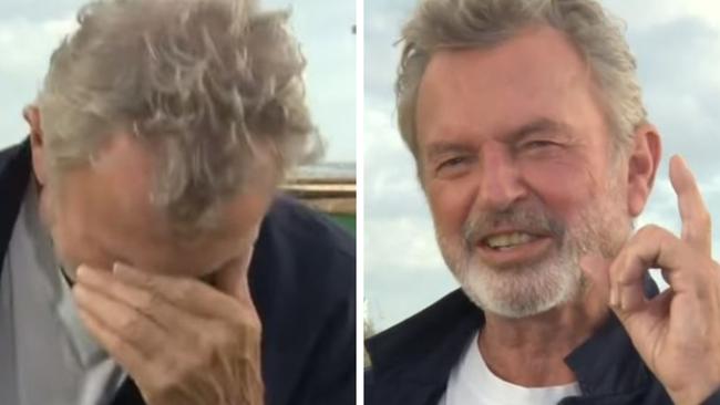 Sam Neill live on Today.