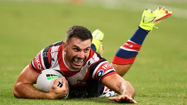 James Tedesco has had a career year for the Roosters. Picture: Ian Hitchcock/Getty Images