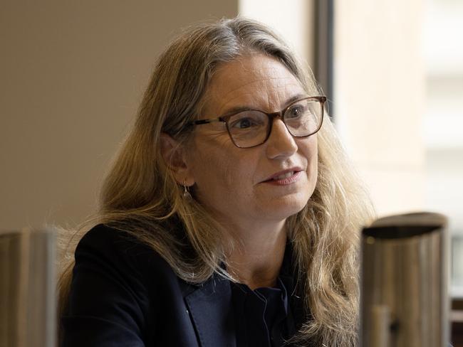 The Australian Securities & Investments Commission (ASIC) member Kate OÃ&#149;Rouke in Sydney for a Parliamentary hearing. Jane Dempster/The Australian.