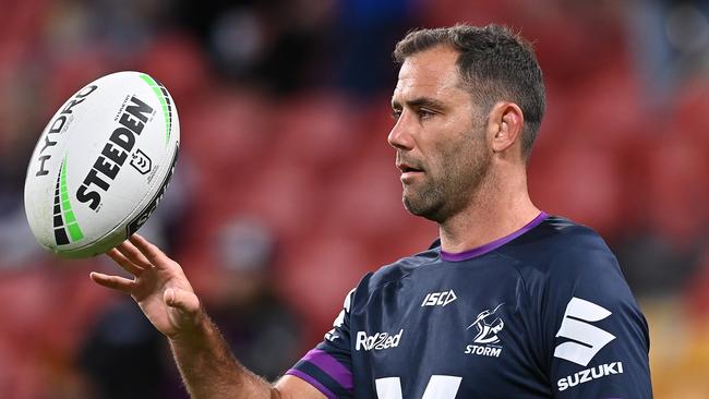 Cameron Smith could be playing his last game at Suncorp Stadium on Friday night. Picture: Getty Images