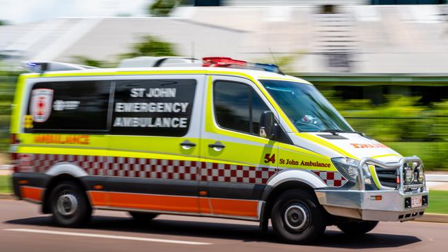 St John Ambulance vehicle.