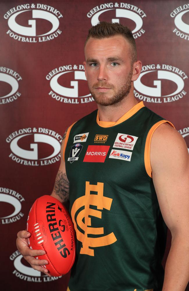 GDFL season launch Football and Netball Football captain . Daryl Chesterman . Werribee centralsPicture: Mark Wilson