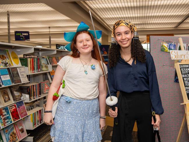 Caitlin Murphy and Isabella Pena at the City of Darwin Geektacular event, 2024. Picture: Pema Tamang Pakhrin