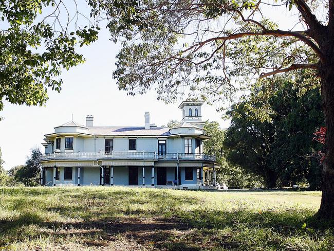 Yaralla Estate at Concord is the location for a free Australia Day concert and movie night. Picture: James Horan