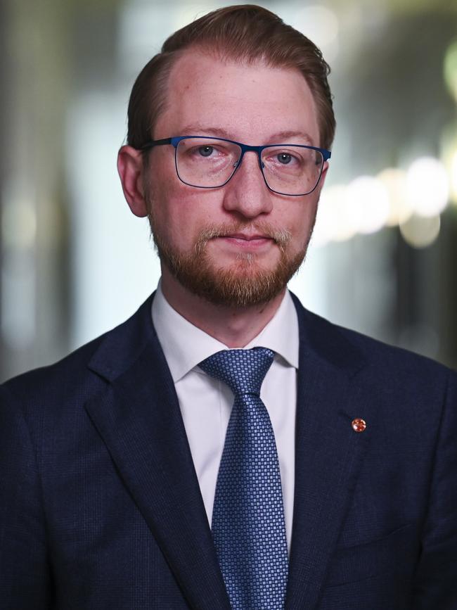 Opposition home affairs spokesman James Paterson. Picture: Martin Ollman