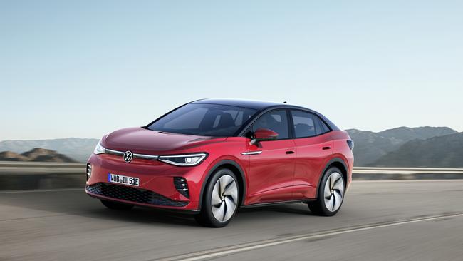 The new VW ID 5 electric car brings a touch of style to the boxier ID 4.