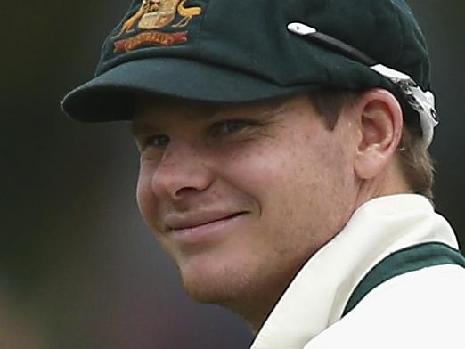 CHRISTCHURCH, NEW ZEALAND - FEBRUARY 23: Steve Smith of Australia looks on during day four of the Test match between New Zealand and Australia at Hagley Oval on February 23, 2016 in Christchurch, New Zealand. (Photo by Ryan Pierse/Getty Images)