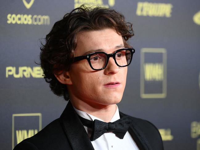 Rizz-free by his own admisstion: British actor Tom Holland. Picture: AFP