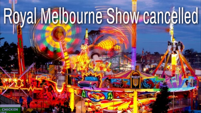 Royal Melbourne Show cancelled