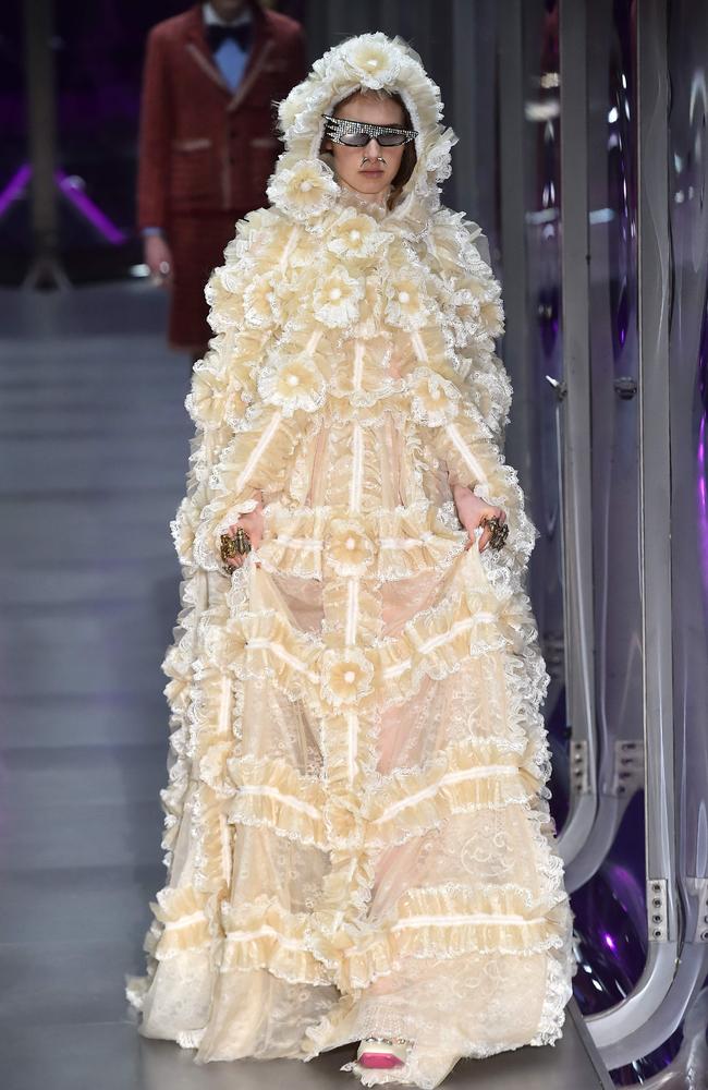 Gucci holds runway show at Milan Fashion Week | news.com.au — Australia ...