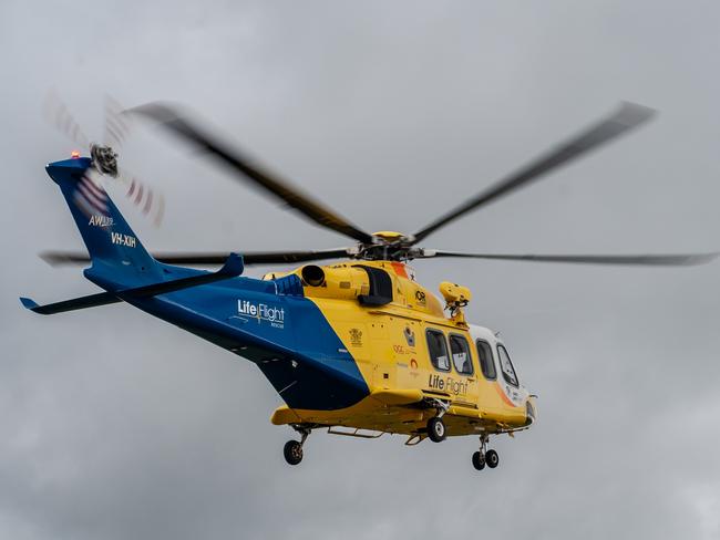 Dr Chris Jarvis is part of emergency Life Flight aircrew based at the western end of the Toowoomba Airport. 22nd November 2018, pic David Martinelli