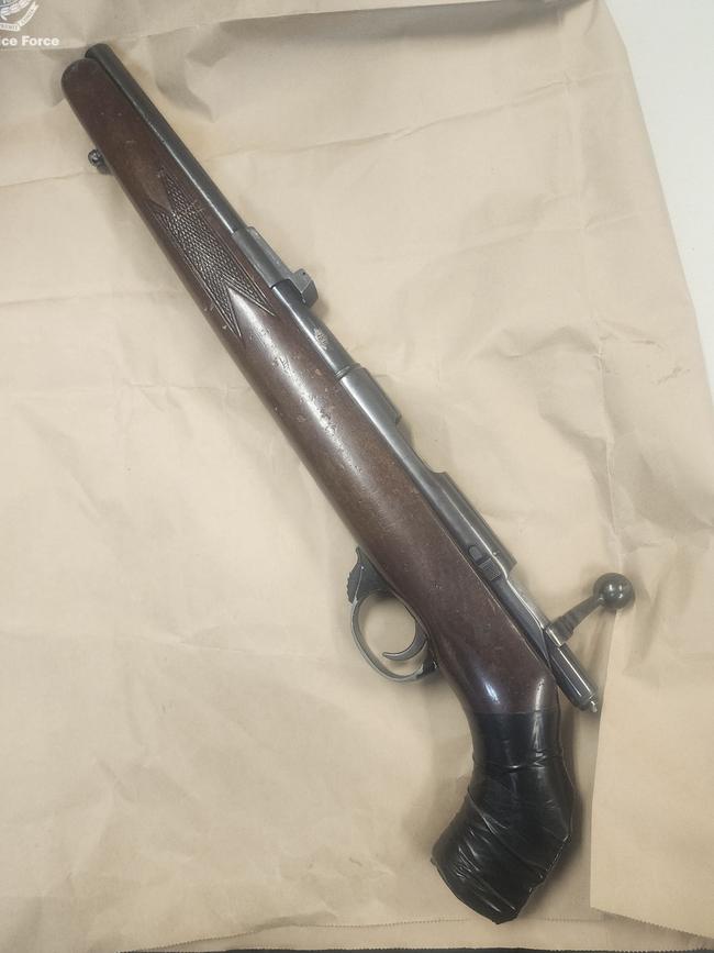 The rifle. Picture: NSW Police