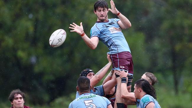 Norths’ Jack Small against University. Picture: Tertius Pickard