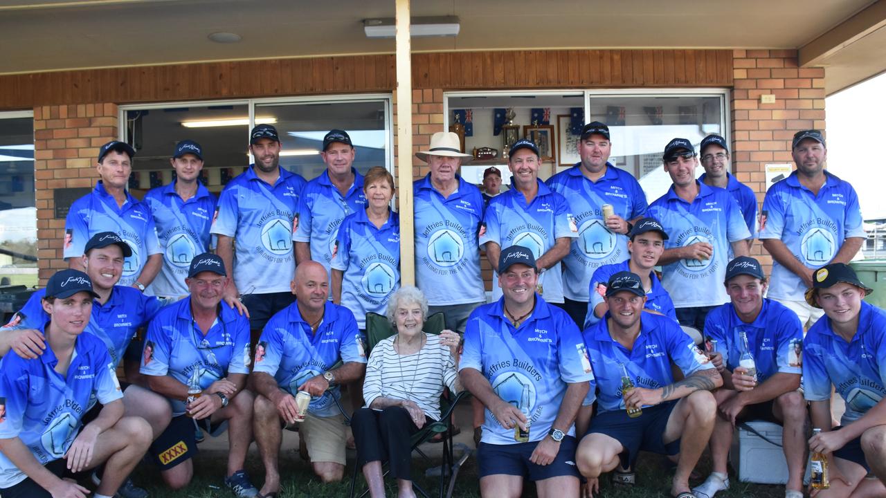 FIERCE COMPETITION: Mitch's/ Brownie's XI, winners of the Australia Day cricket carnival 2020, are ready to defend their title in 2021.