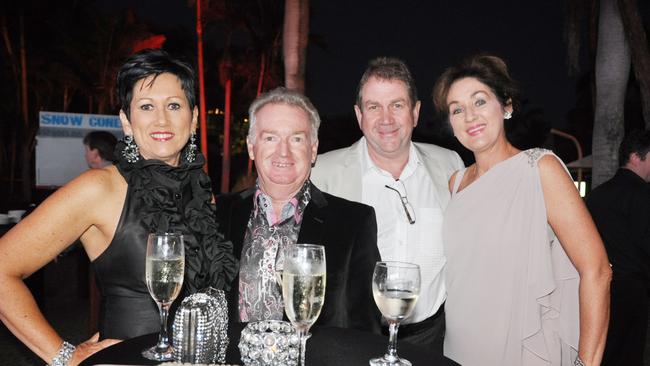 Allana and Sam Gregson with Peter and Madonna Boodle at the Capricorn Food and Wine Festival Photo Trish Bowman / Capricorn Coast Mirror