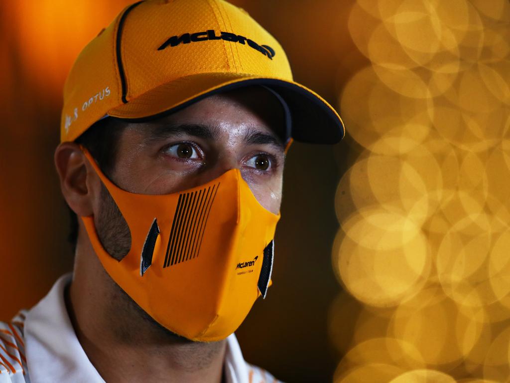 Daniel Ricciardo of Australia and McLaren F1.