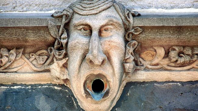 One of the gargoyles adorning Saint Patrick’s Cathedral is modelled on Jeff Kennett.