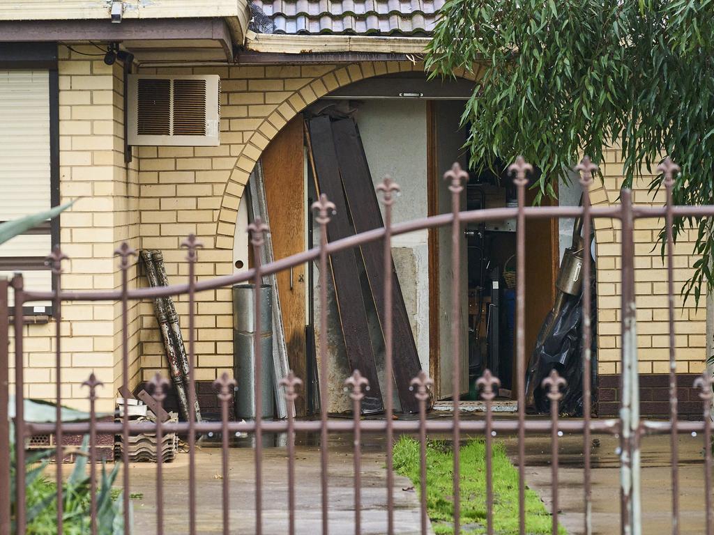 A man has been arrested after another man was shot in the face in a residential street in Munno Para West on Saturday night. Picture: Matt Loxton