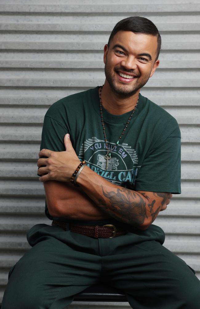 Guy Sebastian has taken out an AVO against his neighbour. Picture: David Swift