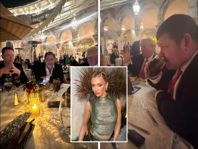 James Packer has been pictured dining alongside Donald Trump and Elon Musk, becoming the latest Australian billionaire to share a meal with the soon-to-be US President. Picture: Instagram