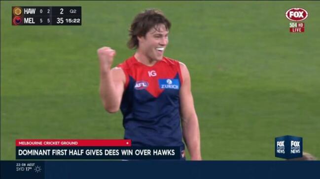 Big first half sees Demons home over Hawks