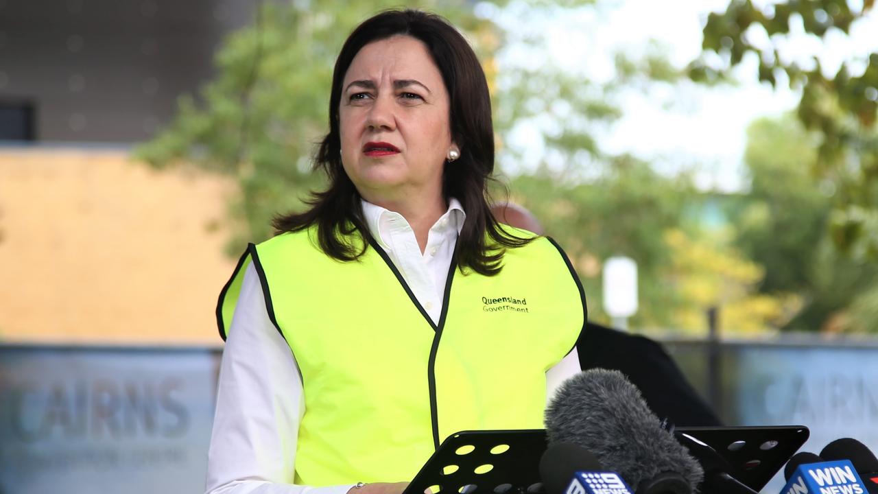 Queensland Premier Annastacia Palaszczuk will be under pressure today to ease border restrictions. Picture: Peter Carruthers
