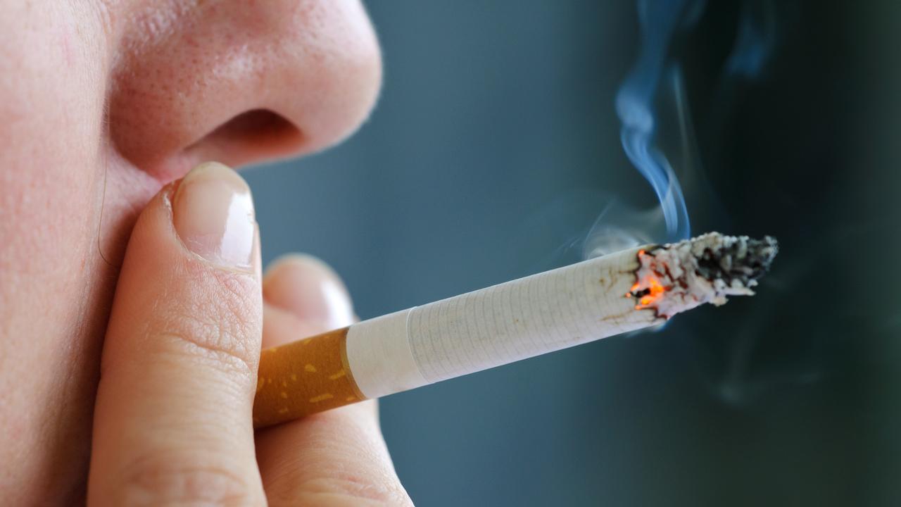 A study revealed smokers died around 10 years earlier than their non-smoking counterparts. Picture: iStock.