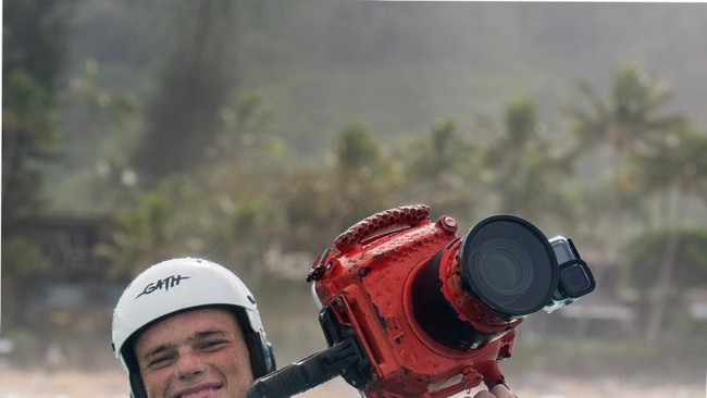 Australian surf photographer, Byron McLoughlin, was pulled unconscious from the water in Teahupoo. Source - LinkedIn