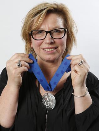 Pride of Australia Medal Winner ... Rosie Batty, who lost her son Luke. Picture: David Caird