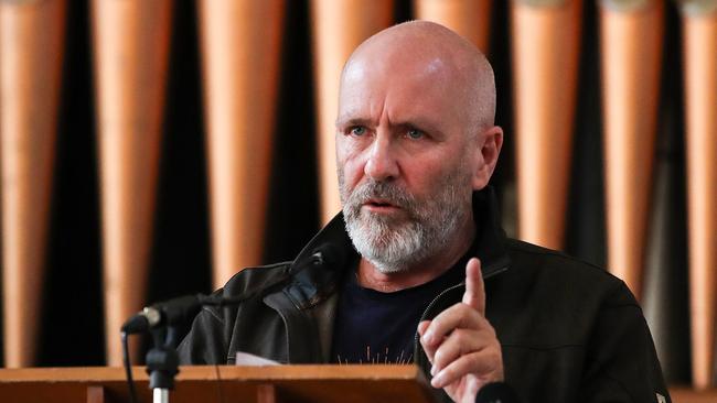 Tasmanian writer Richard Flanagan. Picture: Zak Simmonds