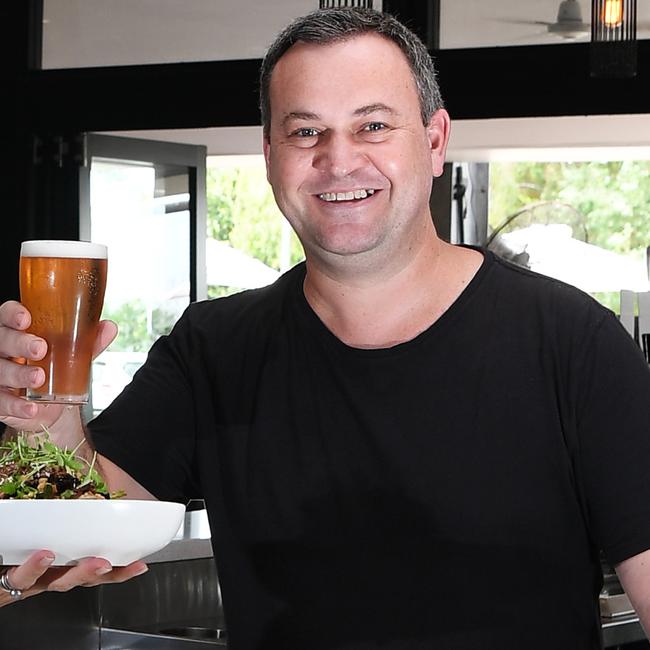 DCL Hospitality director Guy Dunne, depicted at Nightcliff’s Beachfront Hotel during his ownership stint there. Picture: Katrina Bridgeford.