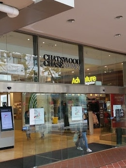 The eatery is located in Chatswood Chase.