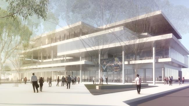 The $43.8 million Salisbury Community Hub is due to be completed later this year. Picture: Salisbury Council